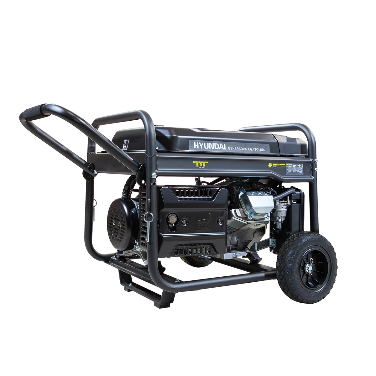 Generador Gasolina Hyundai HY10100LEK-T 7,7 KW / 10,6 KVA Negro-8