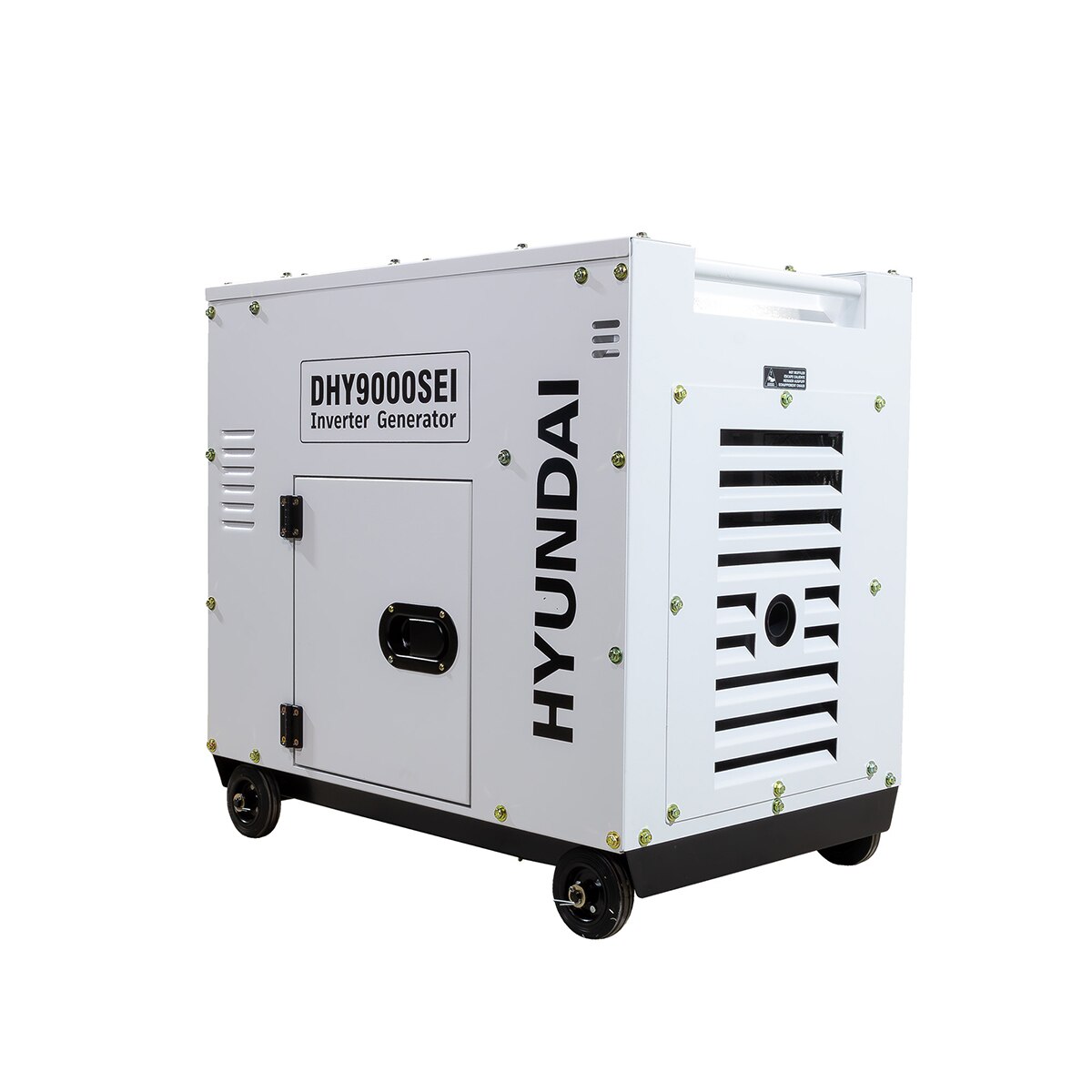 Generador Diesel Inverter Hyundai DHY9000SEI 6500W Blanco-3