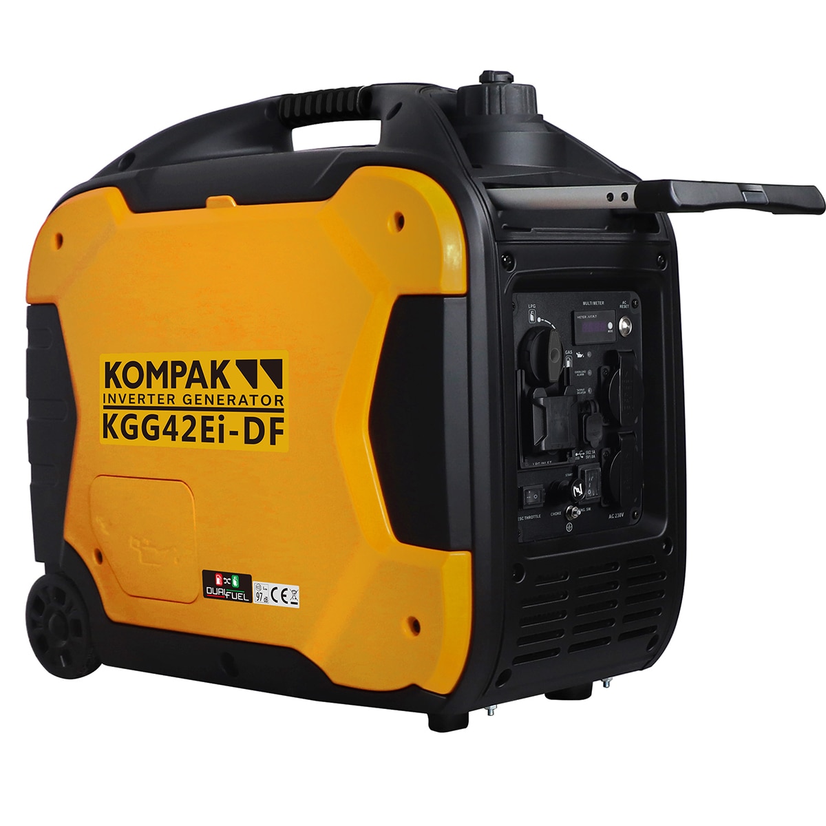 KOMPAK – Generador Inverter Dual Fuel Kompak KGG42Ei-DF.