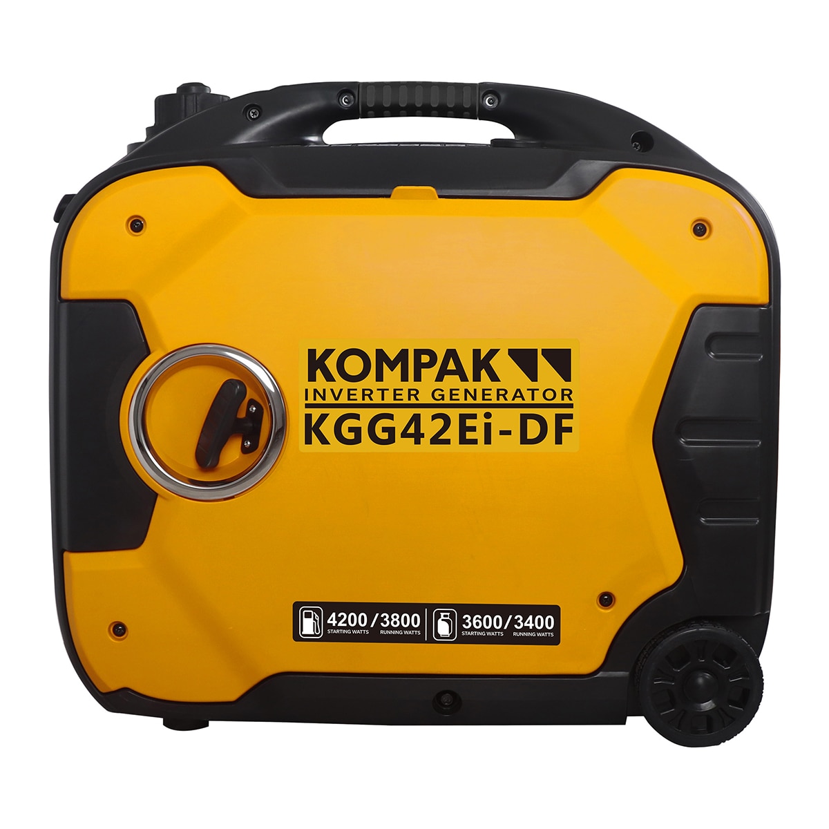 Generador Inverter Dual Fuel Kompak KGG42Ei-DF Amarillo-2