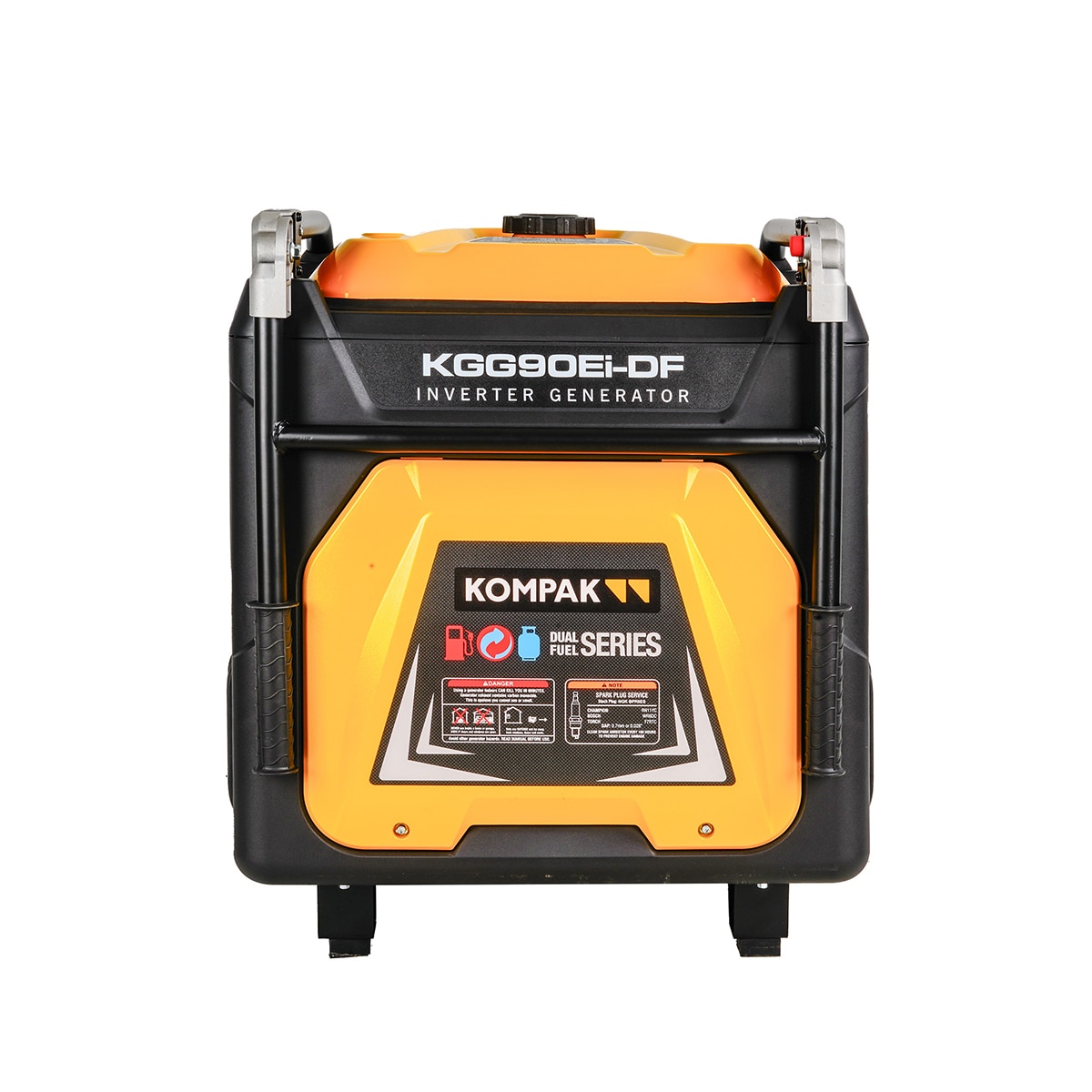 Imagen 3 de Generador Inverter Dual Fuel Kompak KGG90Ei-DF Amarillo