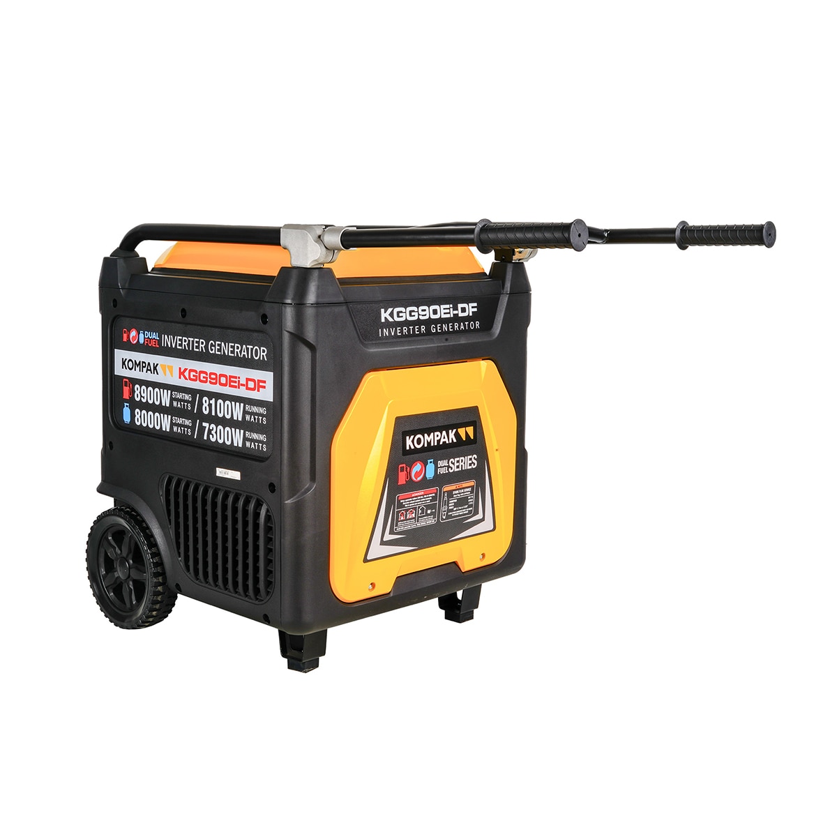 Imagen 5 de Generador Inverter Dual Fuel Kompak KGG90Ei-DF Amarillo