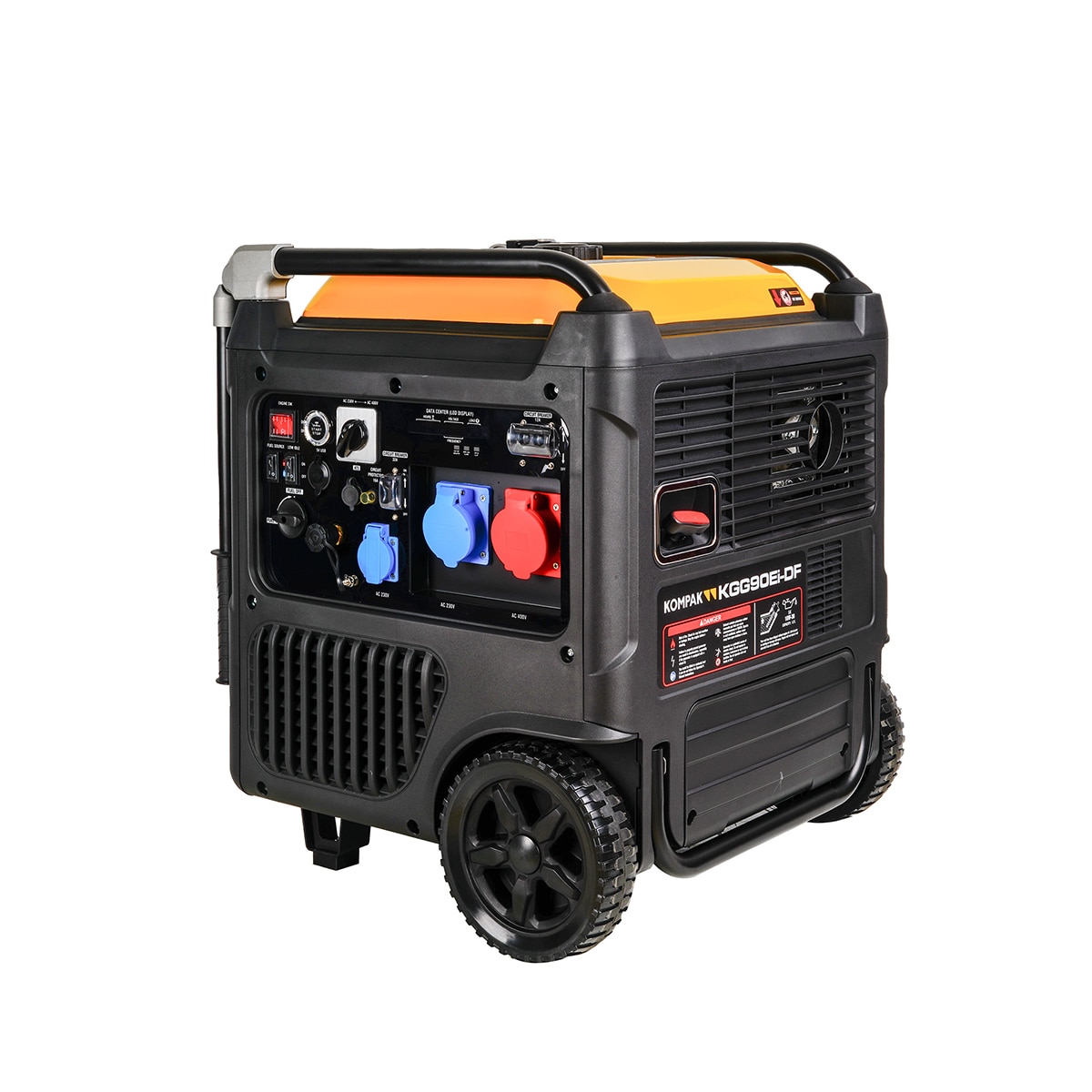 Imagen 7 de Generador Inverter Dual Fuel Kompak KGG90Ei-DF Amarillo