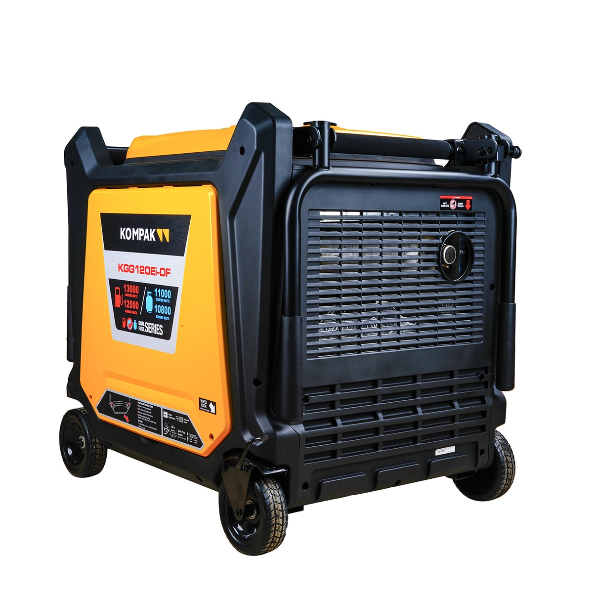 Generador Inverter Dual Fuel Kompak KGG120Ei-DF Amarillo-6