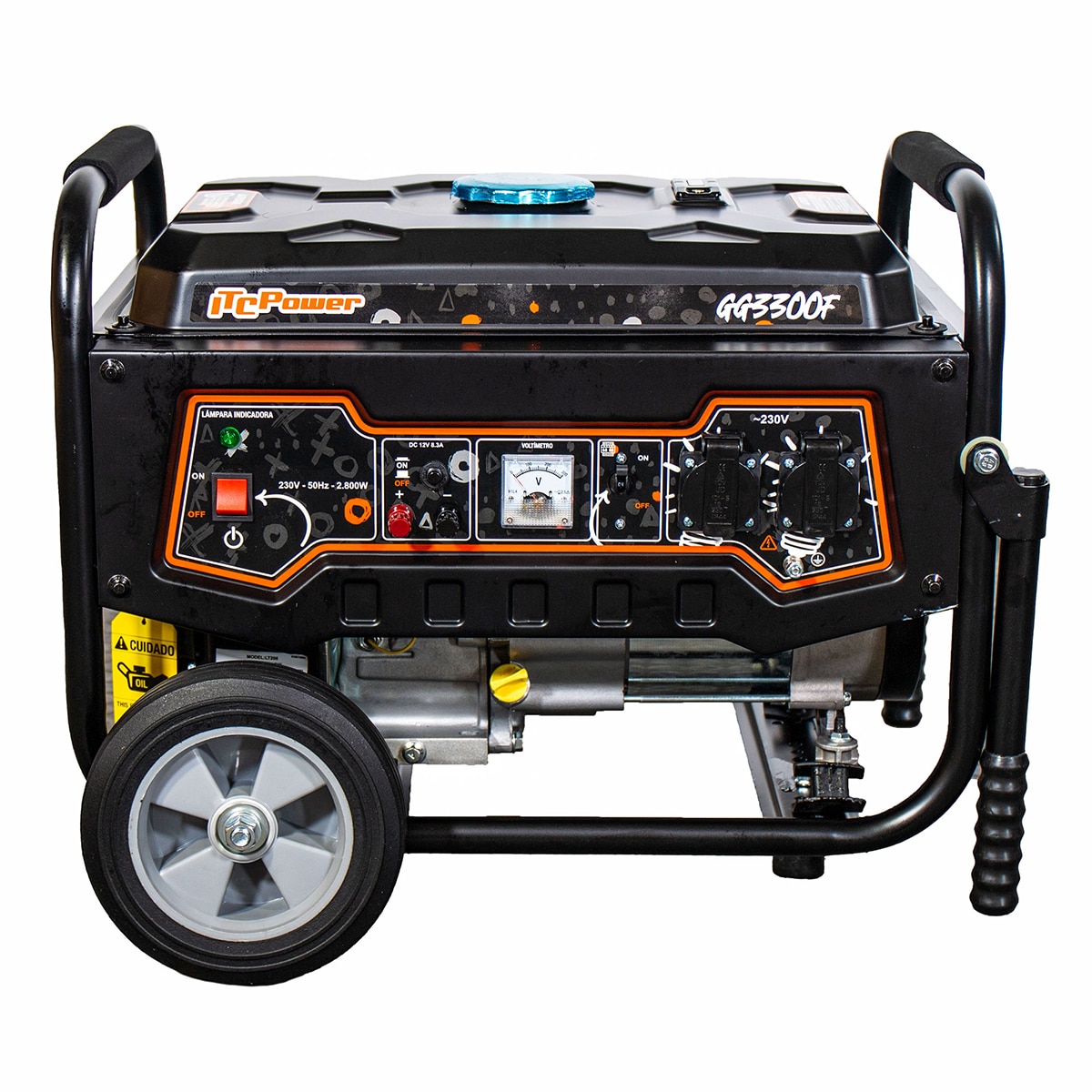 KOMPAK – Generador Gasolina Itcpower GF3300F 2,8/3,0 Kw.
