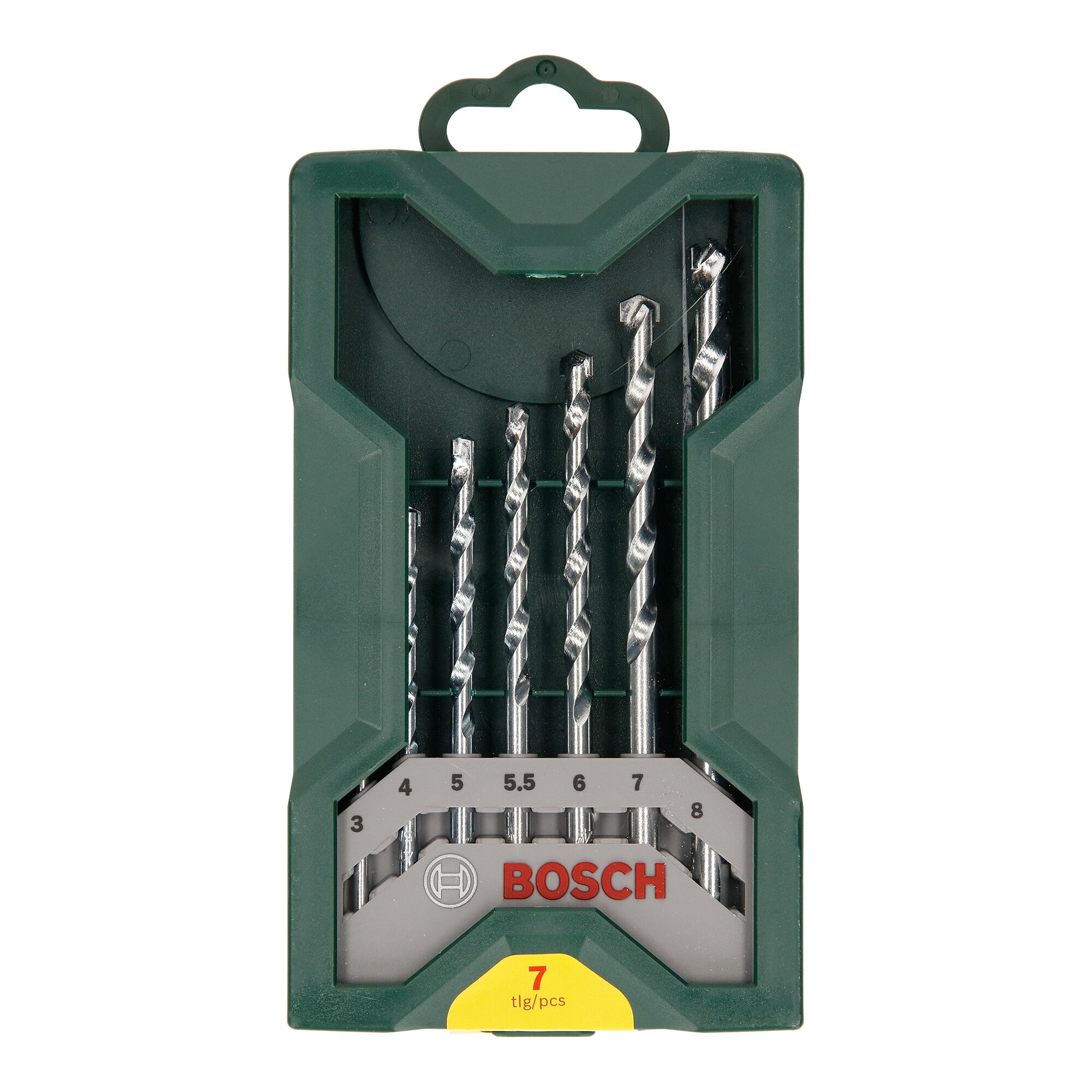 Bosch – Set Mini-X-Line de 7 Brocas para Mampostería.