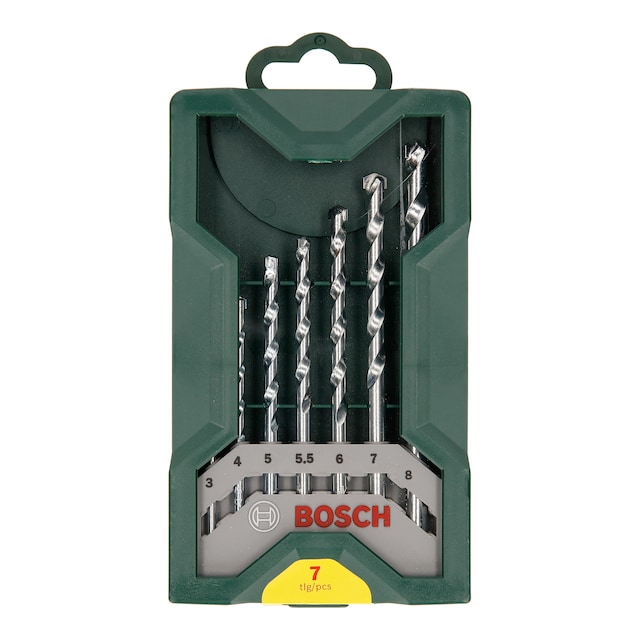 Imagen 0 de Set Mini-X-Line de 7 Brocas para Mampostería