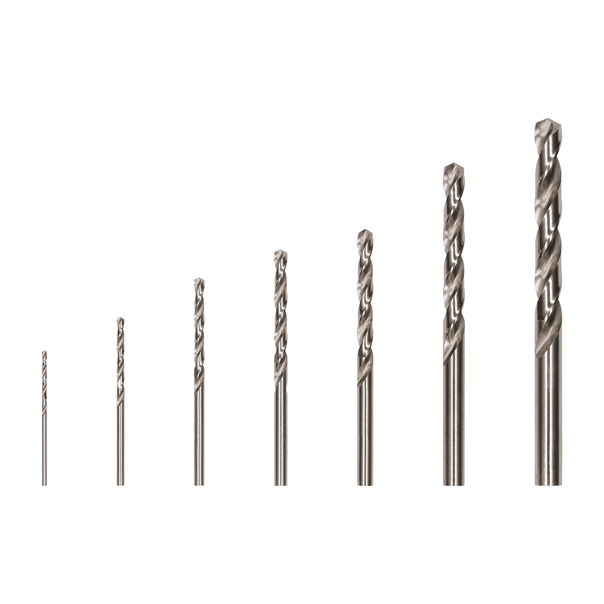 Imagen 0 de Set Mini X-Line de 7 Brocas para Metal Hss-Co de 2 a 10 mm