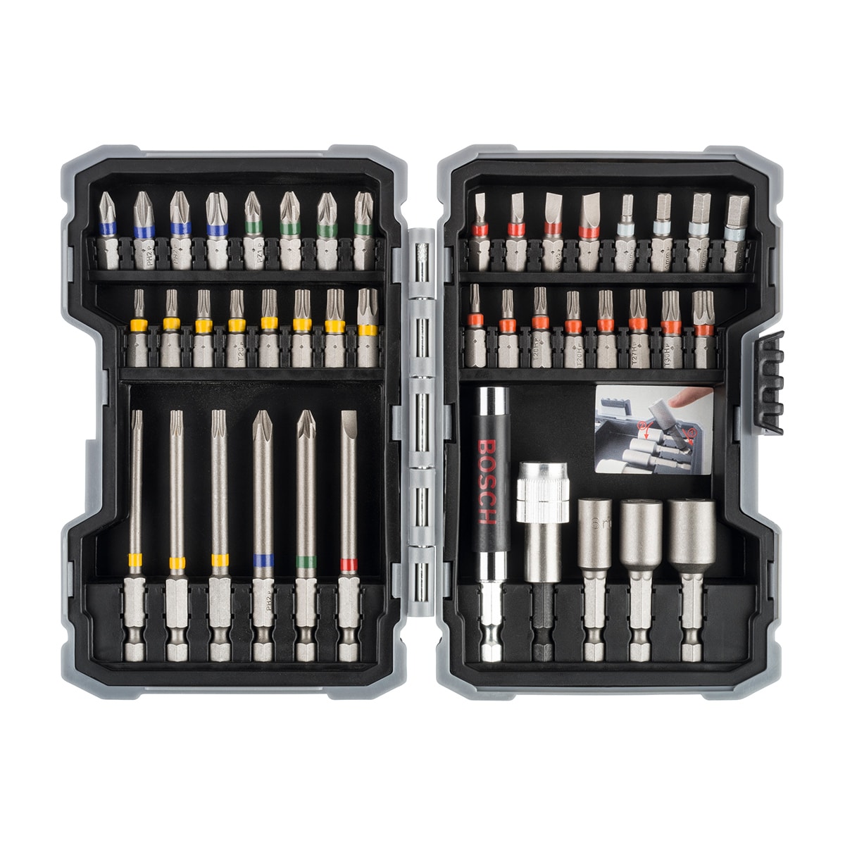 Set de Puntas y Llaves de vaso 43 Pzs 2