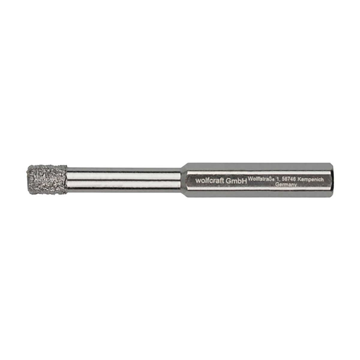Broca de Diamante Hexagonal para Perfuração a Seco - 6 mm Prateado-3