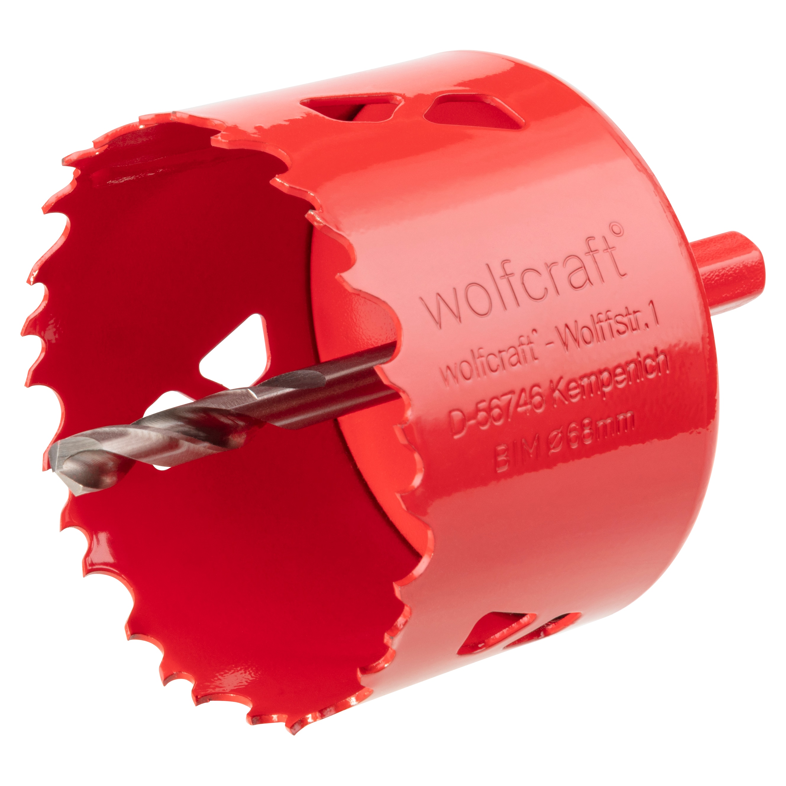 Wolfcraft – Sierra de Corona BiM con Vástago Hexagonal de Ø 9,5 mm.