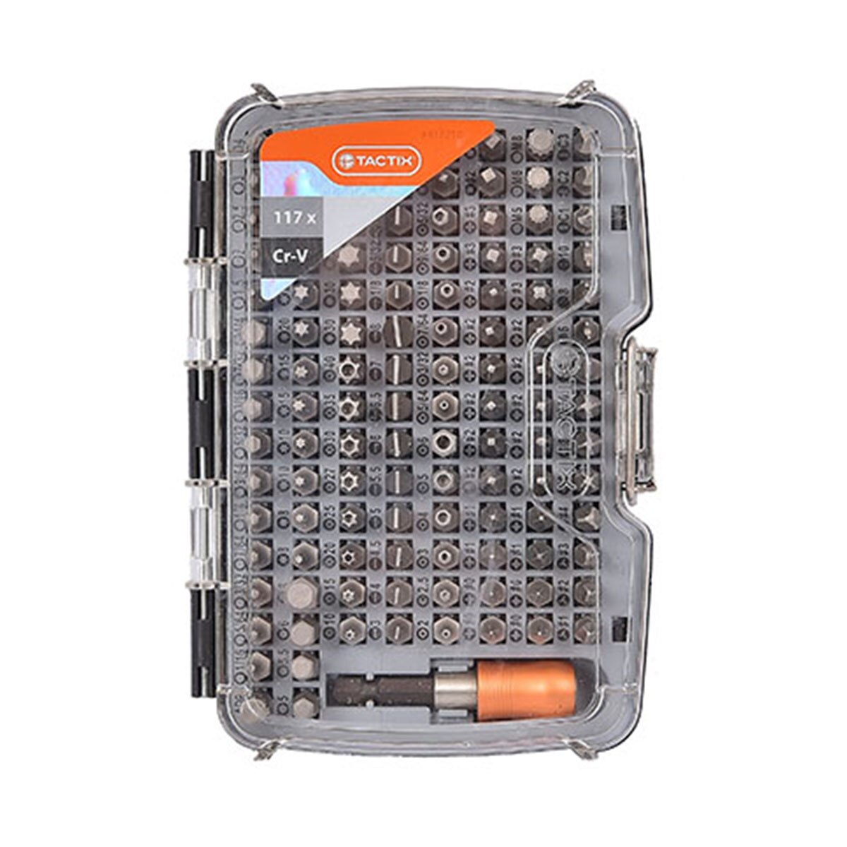 TACTIX – Juego 117 Puntas con Estuche.