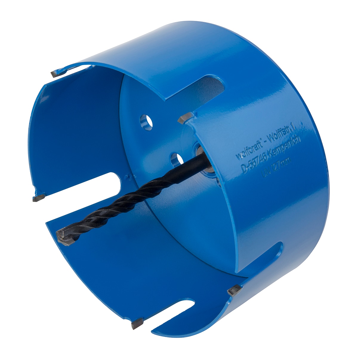 Sierra Corona Multimaterial con Adaptador Ø 127 mm Azul-1