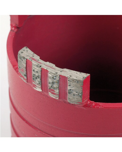 Coroa de Perfuração com Dentes de Diamante Ø 82 mm Vermelho-3