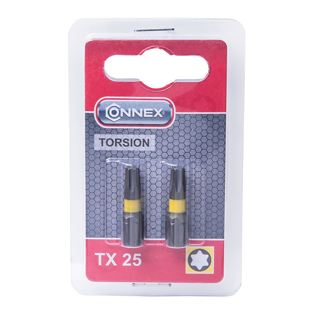 PUNTA ESTANDAR TX 25, 2 PZAS Acero mate-2