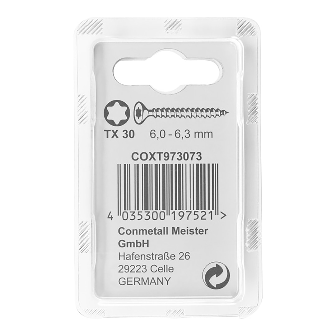 Ponta Standard TX 30, Conjunto de 2 Peças Aço fosco-3