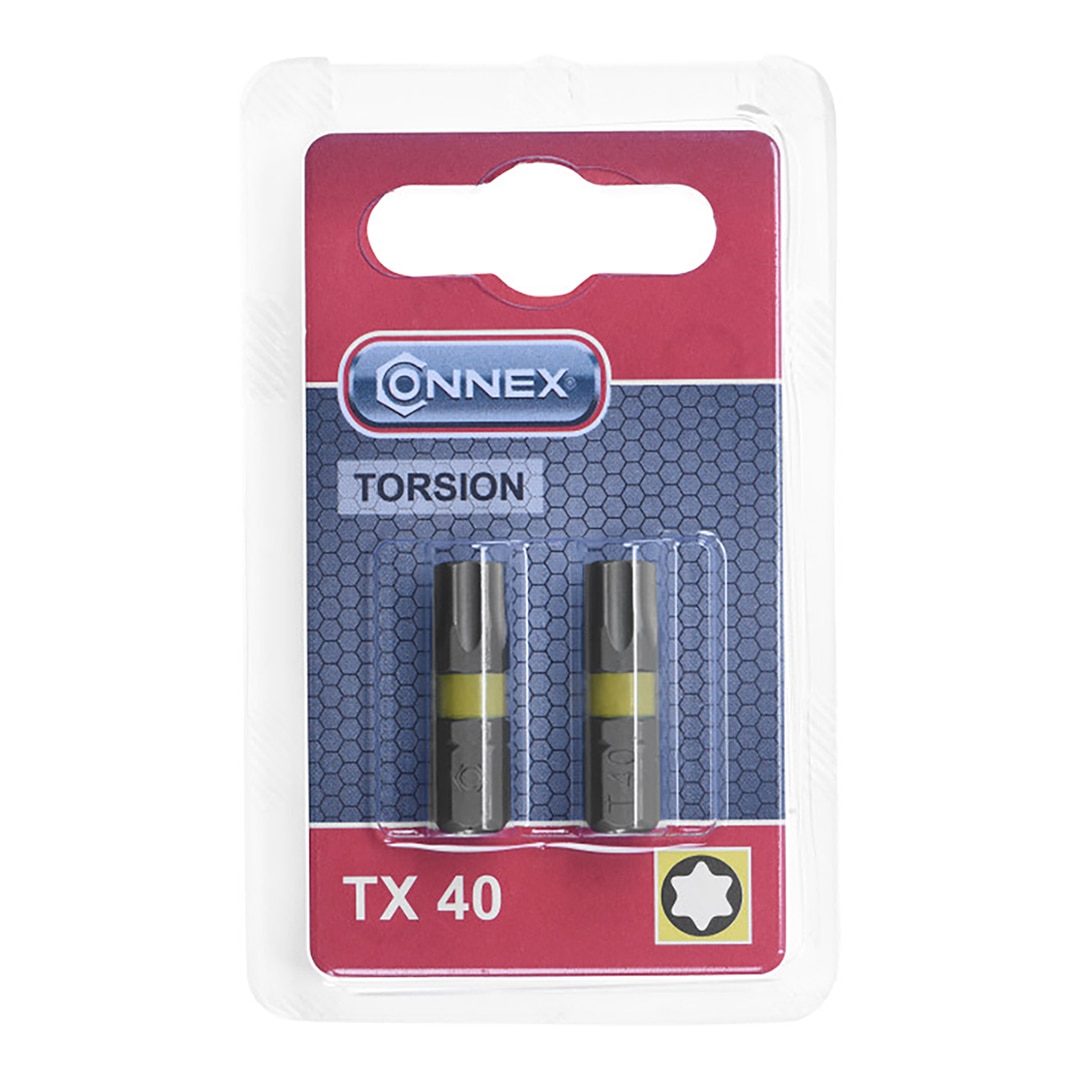 Ponta Standard TX 40, Conjunto de 2 Peças Aço fosco-2
