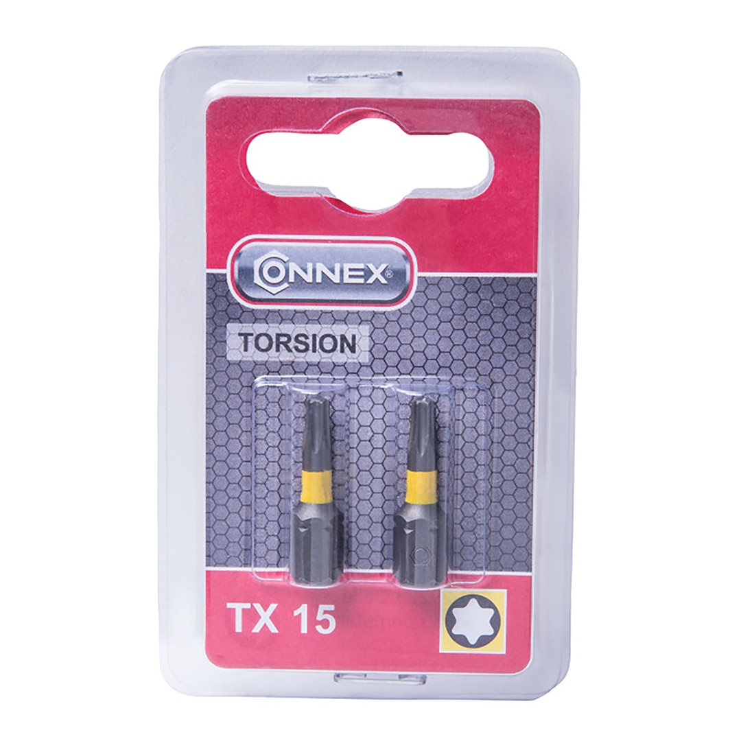 PUNTA ESTANDAR TX 15, 2 PZAS Acero mate-2