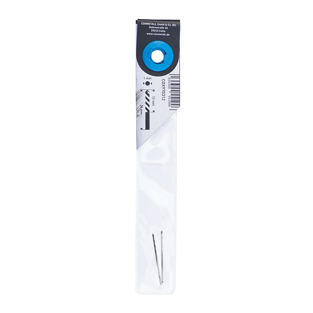 Broca para Metal HSS Profi 1 mm DIN Aço brilho-2