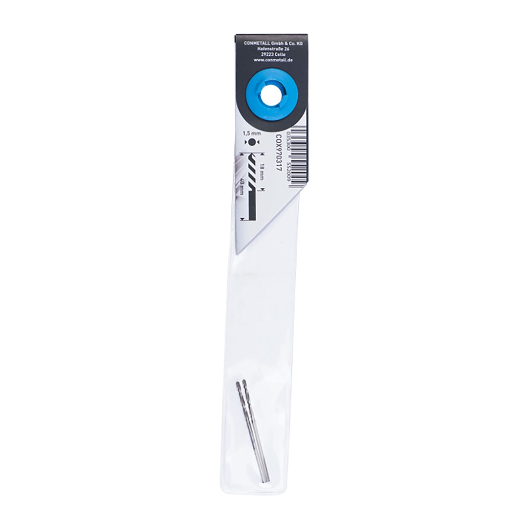 BROCA METAL HSS PROFI 1,5MM DIN Acero brillo-2