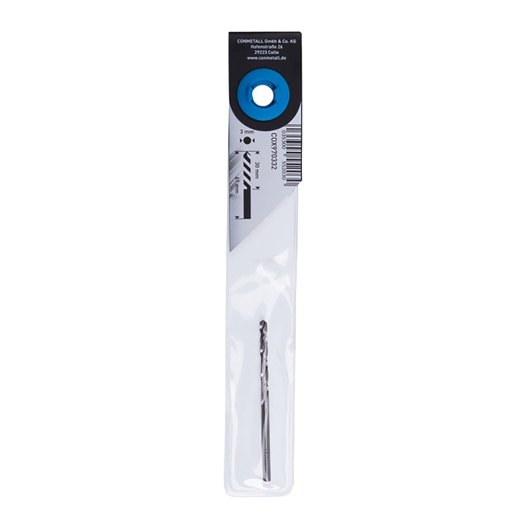 Broca para Metal HSS Profi 3 mm DIN Aço brilho-2