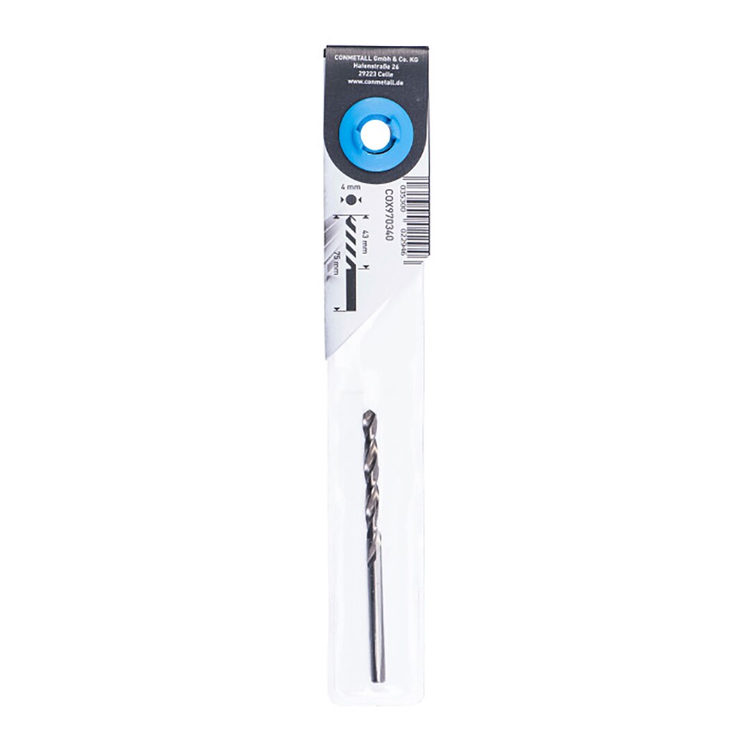 BROCA METAL HSS PROFI 4 MM DIN Acero brillo-2