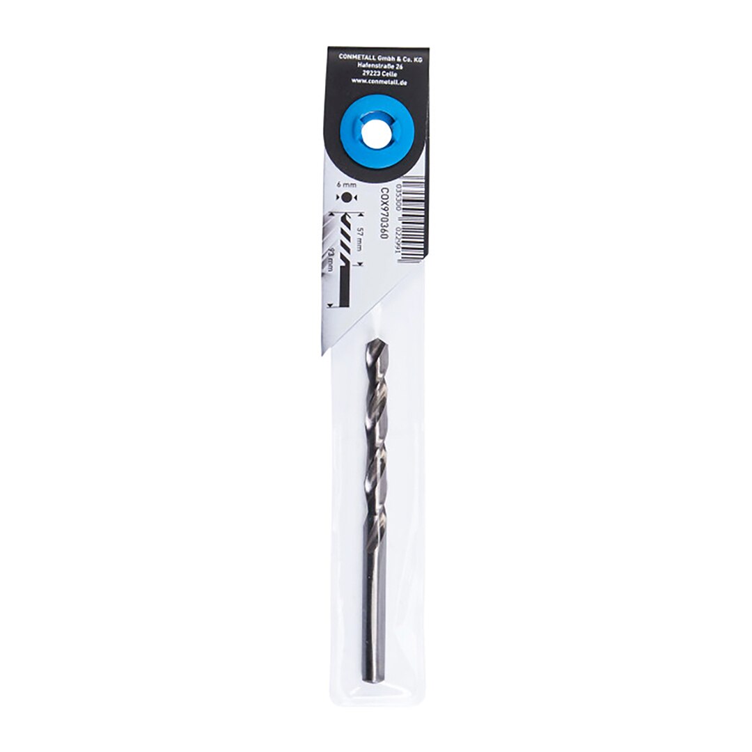 BROCA METAL HSS PROFI 6 MM DIN Aço brilho-2