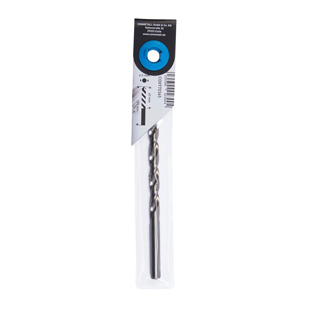 BROCA METAL HSS PROFI 6,5MM DIN Acero brillo-2