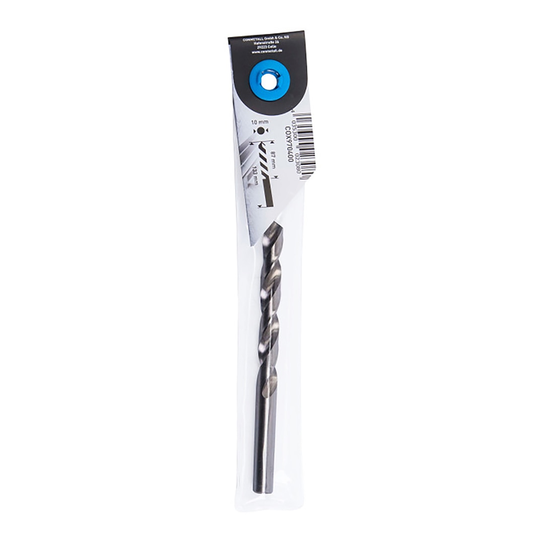 BROCA METAL HSS PROFI 10 MM DIN Aço brilho-2