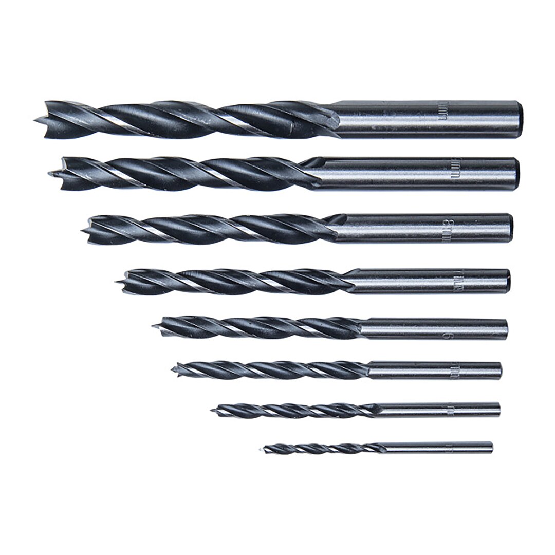 Imagen 0 de JUEGO BROCAS MADERA3-10MM 8PZ