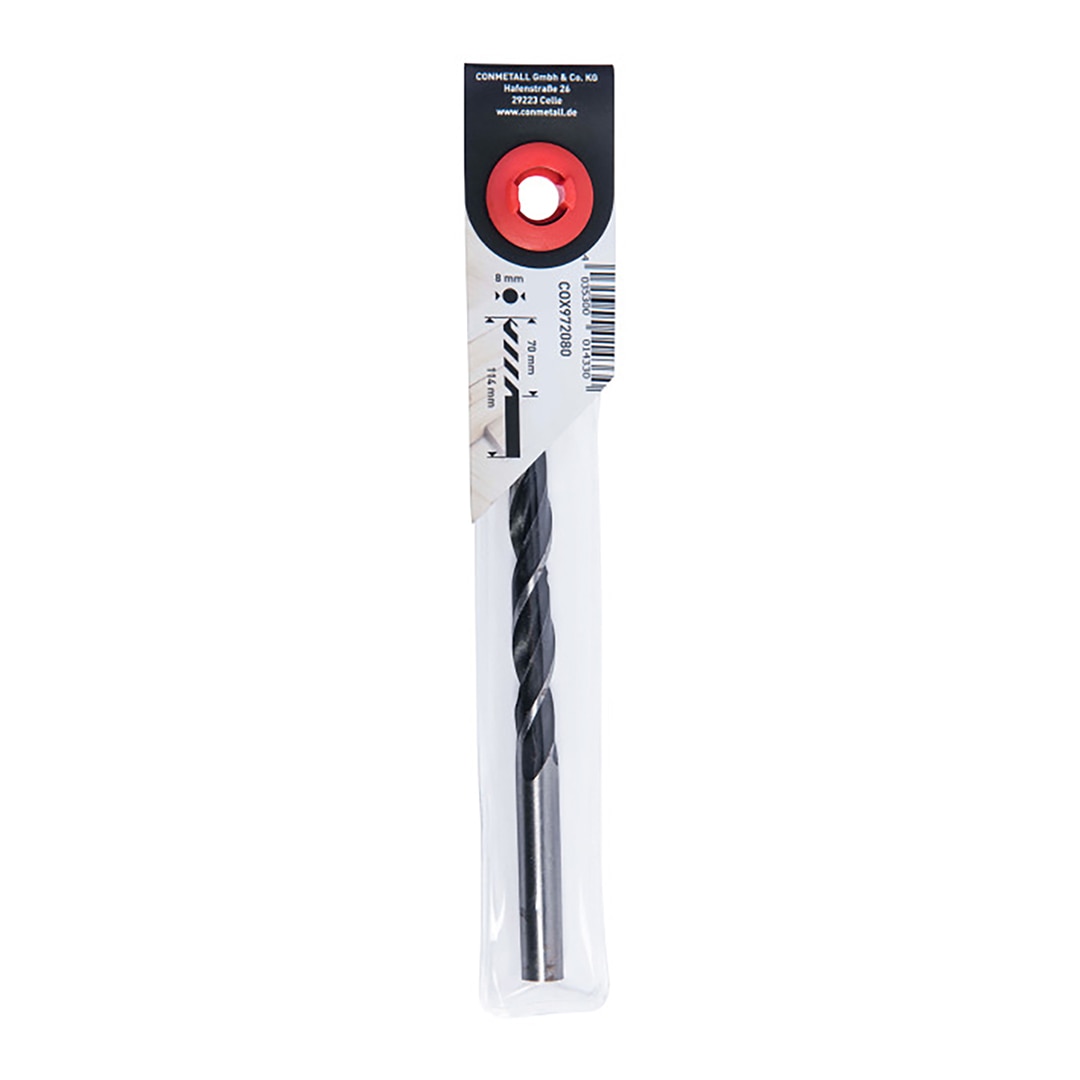 BROCA MADERA 8MM. Acero brillo-2