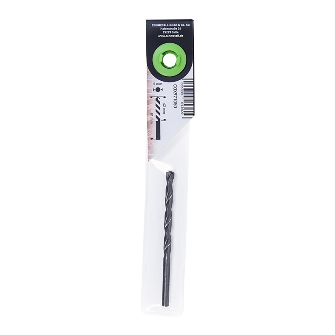 BROCA PIEDRA DIN 8039 5 MM Acero brillo-3
