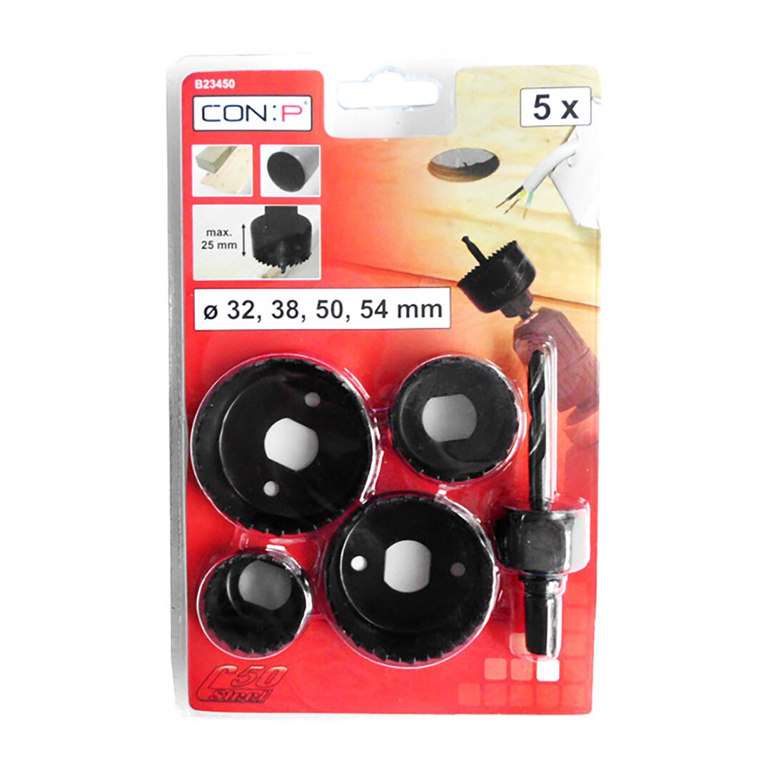 SET CORONAS 5 PIEZAS Acero brillo-7