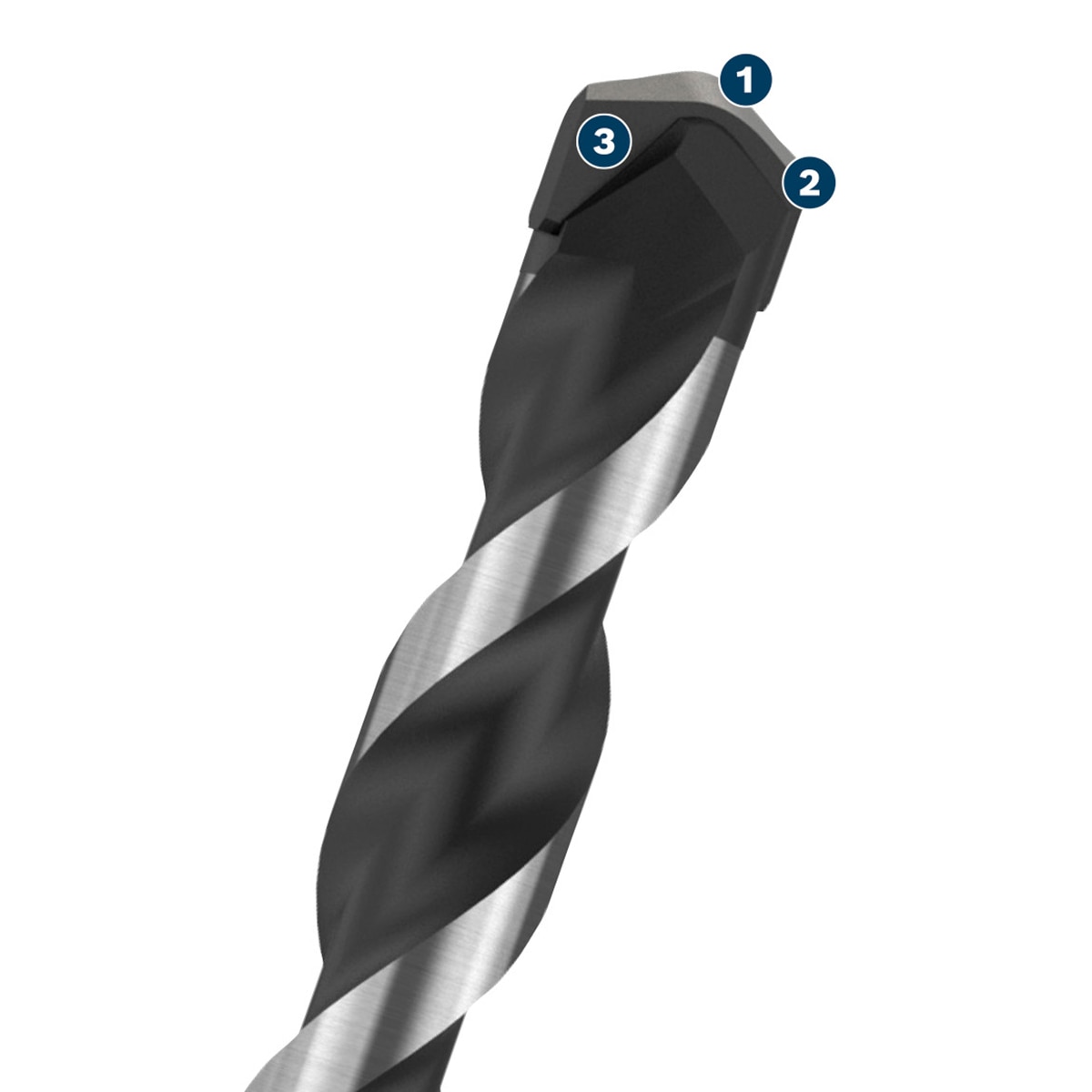 Broca Bosch PRO HEX-5 5x50x100mm Gris-2