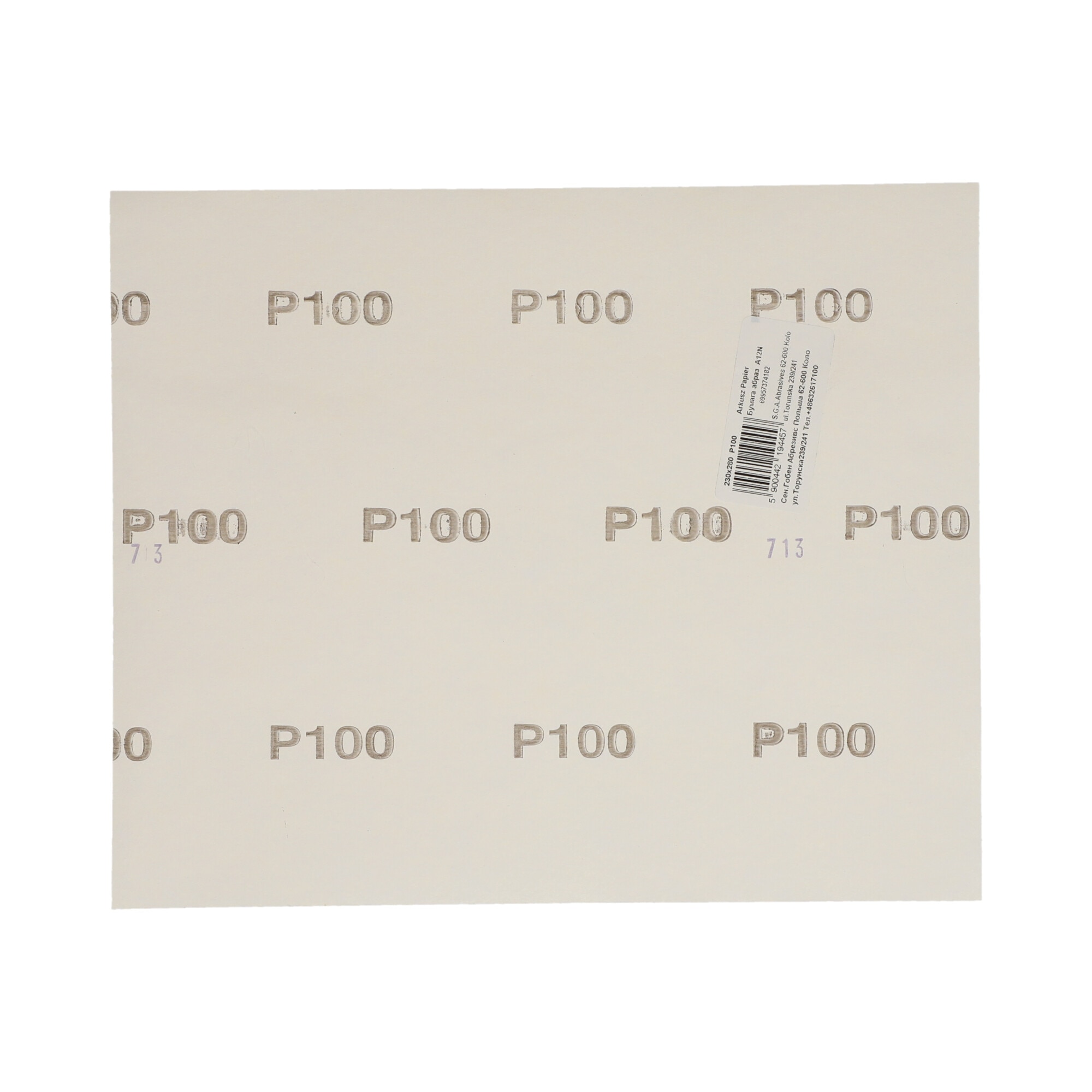 Hojas Lijado de Óxido de Aluminio para Uso General para lijado Azul-2
