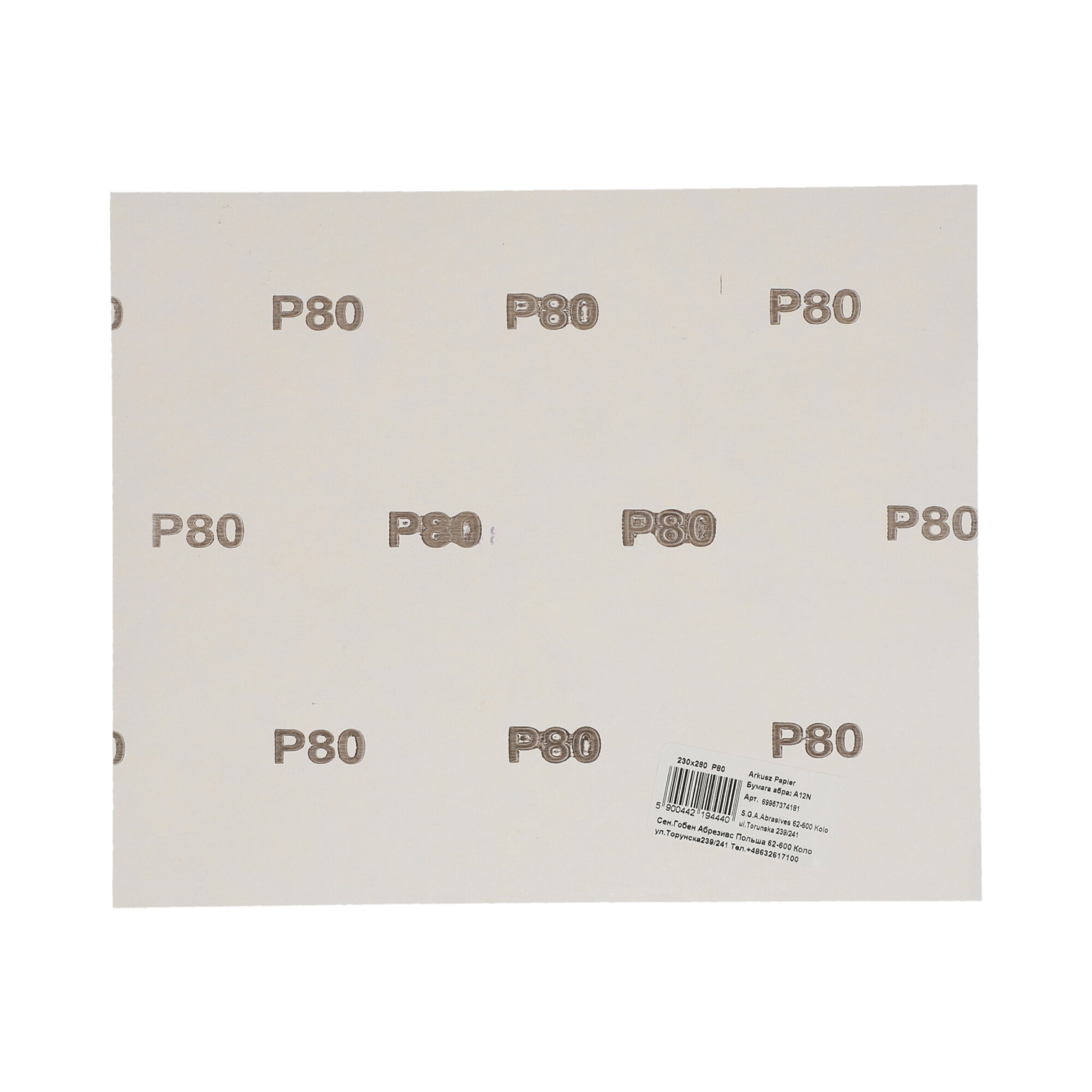 Hojas Lijado de Óxido de Aluminio para Uso General para lijado Azul-2