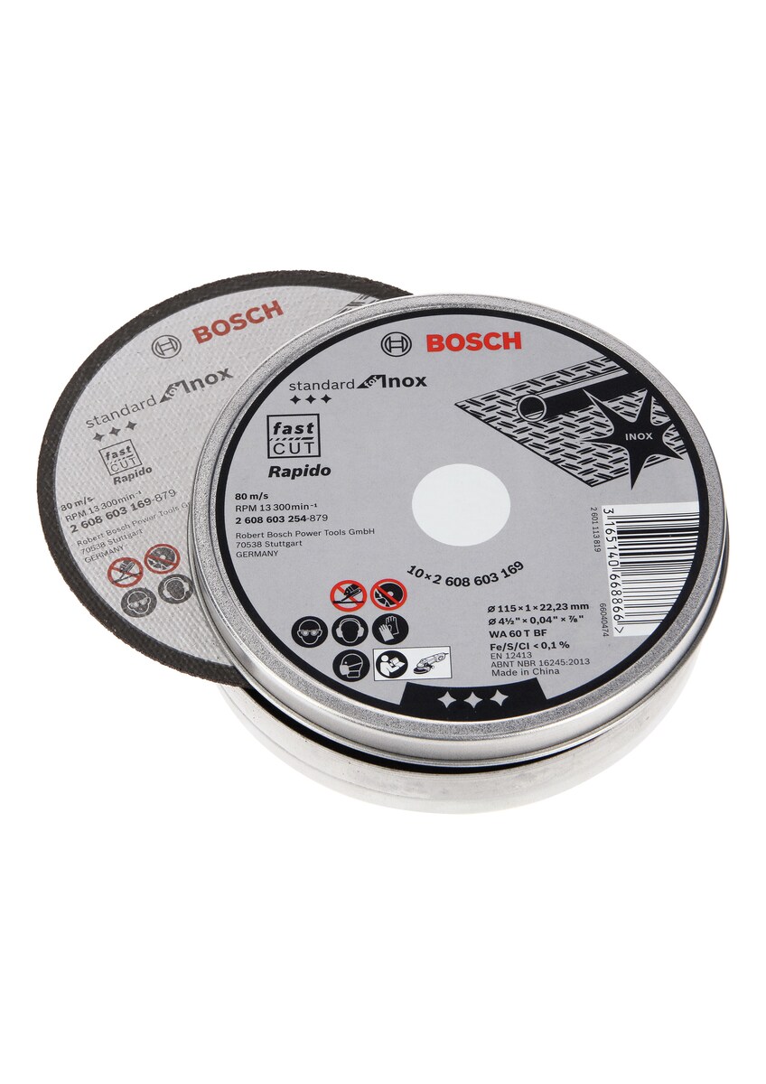 Disco Standard (x10) - Ø 115 mm 2