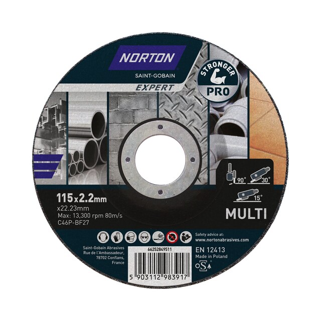 Imagen 0 de Discos Pro de Corte y desbaste Extra Seguros para 
Multimateriales