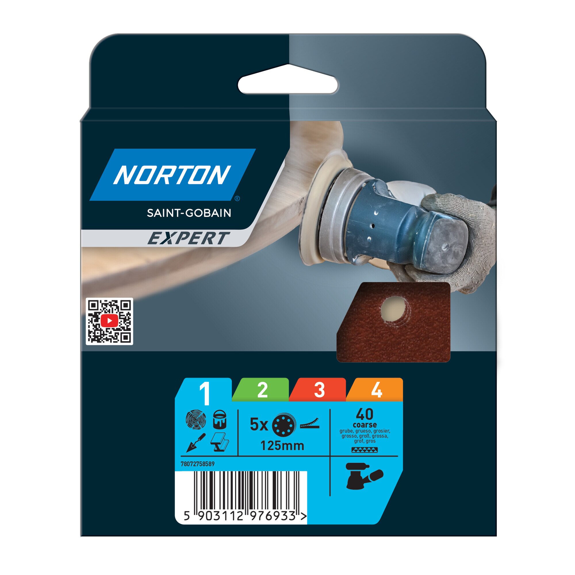 NORTON EXPERT – Discos de Lija para decapado.