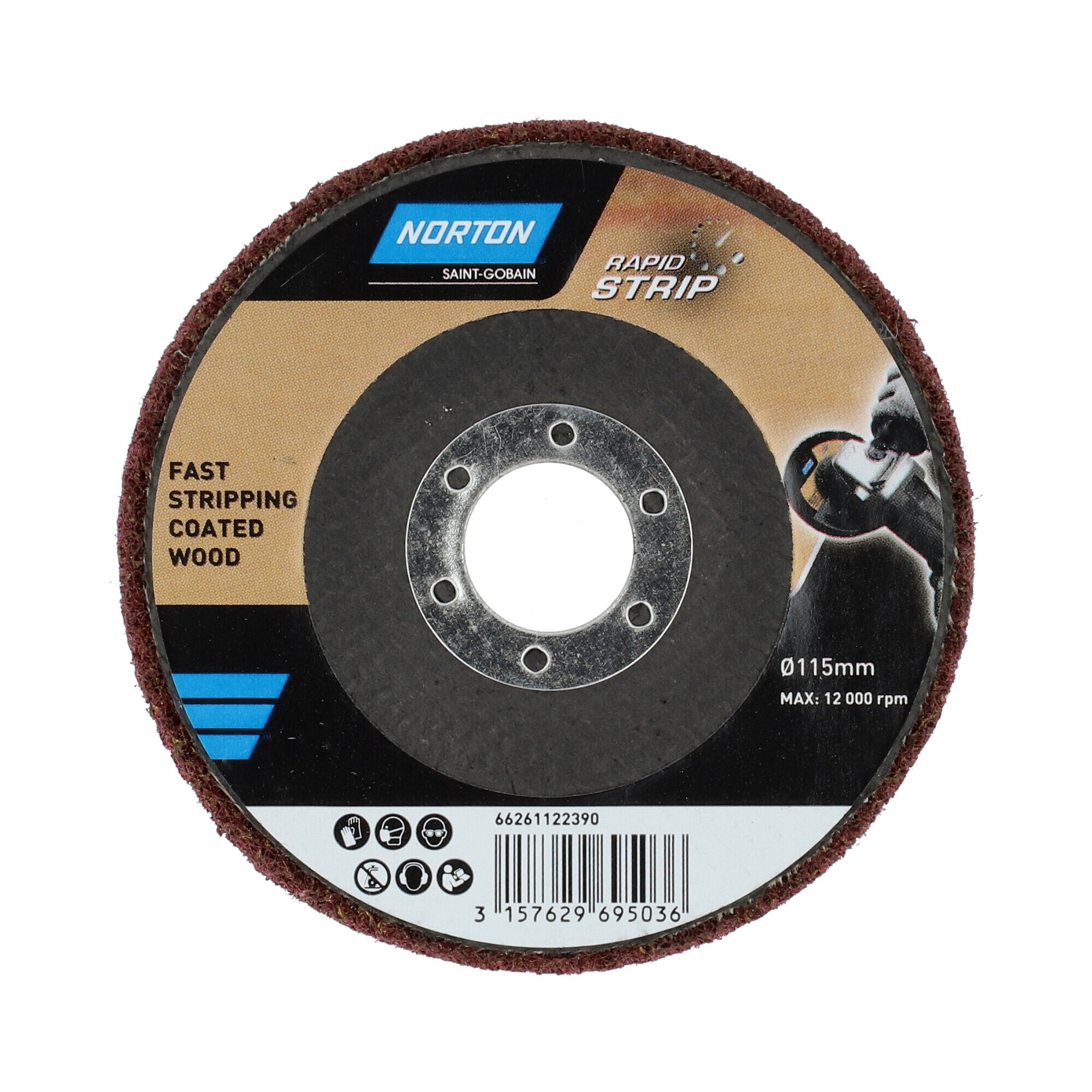 Norton – Discos para Madera para amoladora angular decapado.