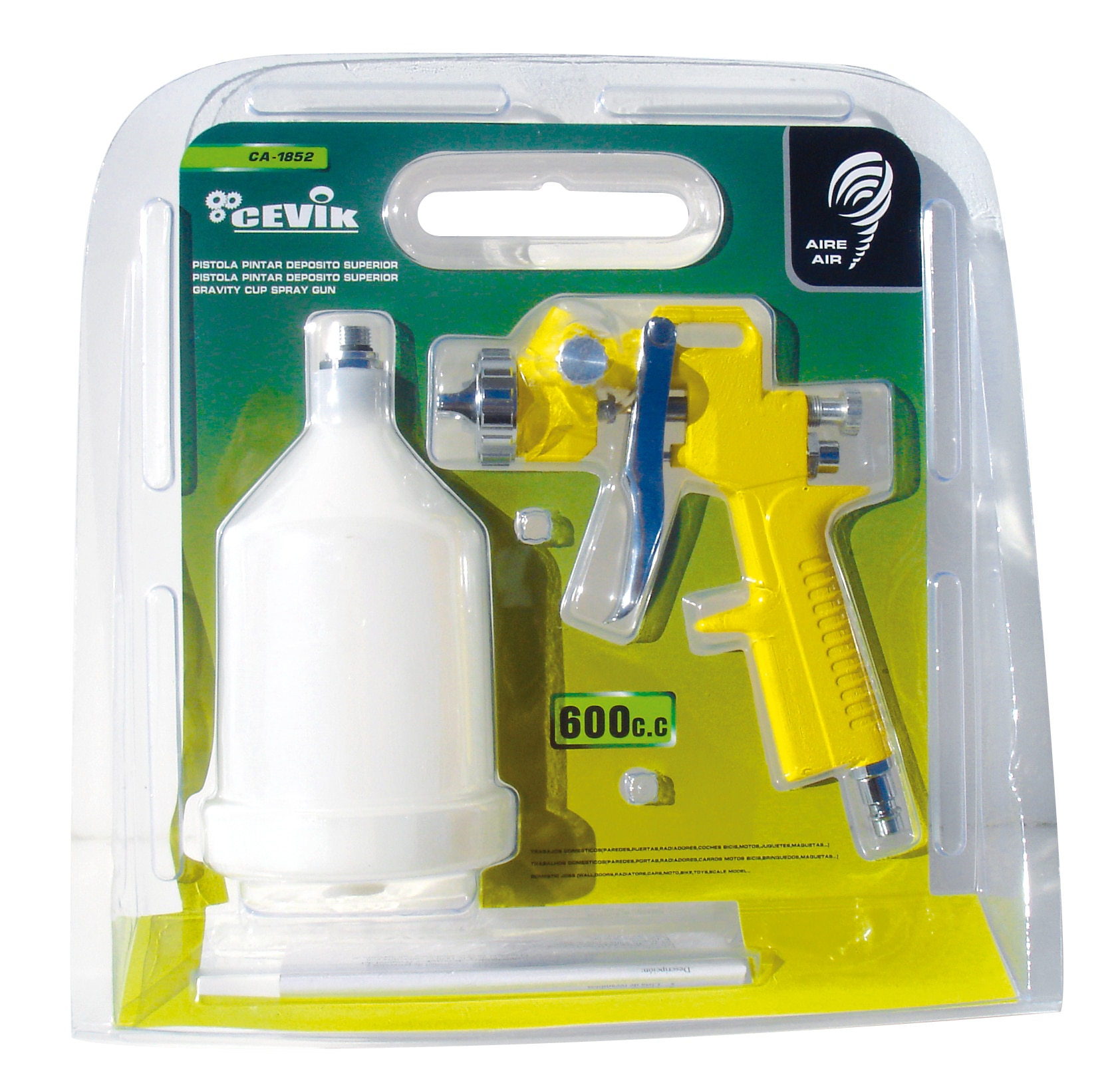 Pistola Succión para Pintar Acero-2