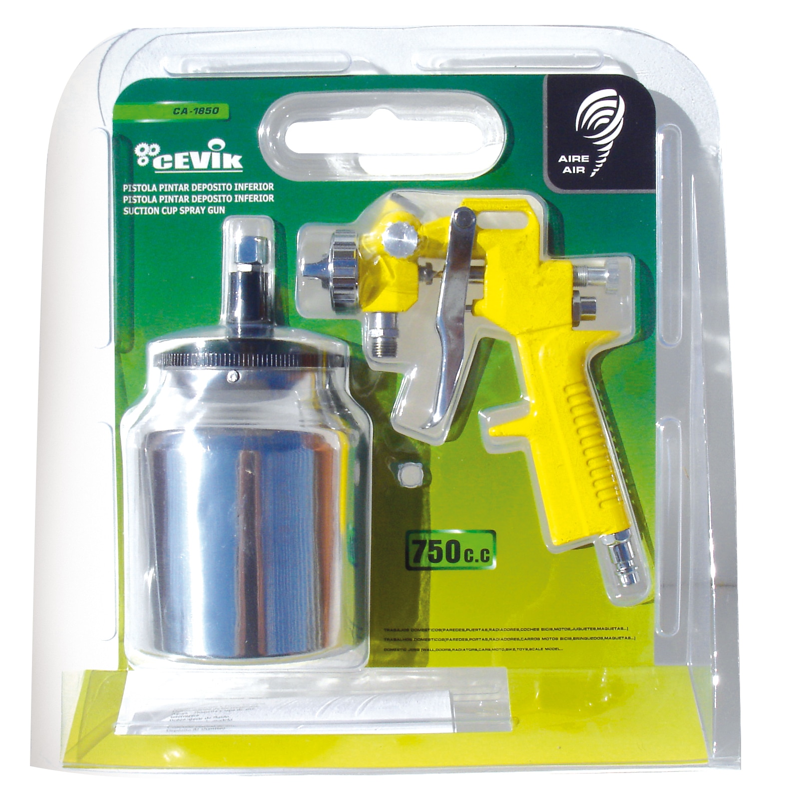 CEVIK – Pistola Pintar Especial Gotelé.