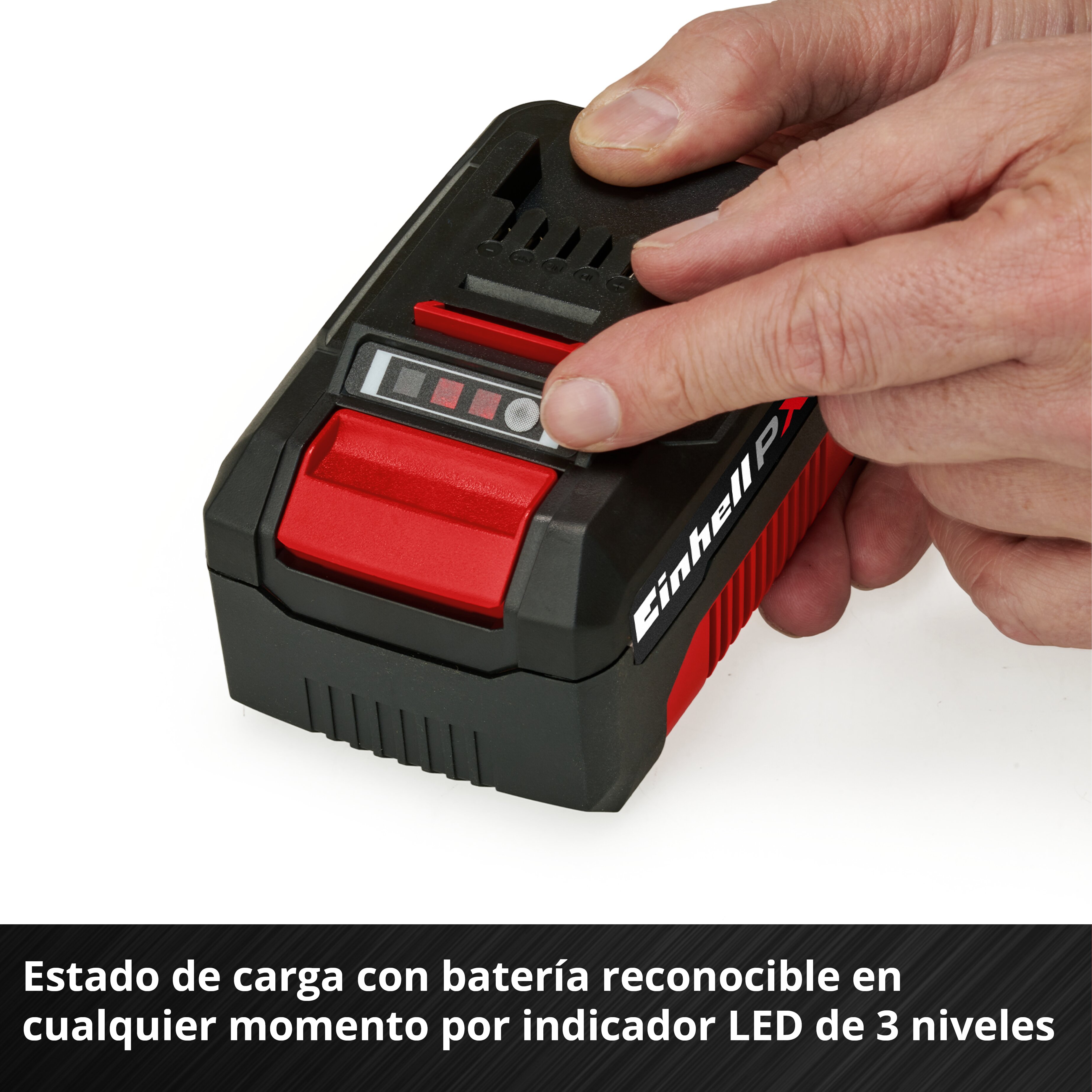 Starter Kit 2 baterías x 4.0 Ah + Cargador doble Rojo-4