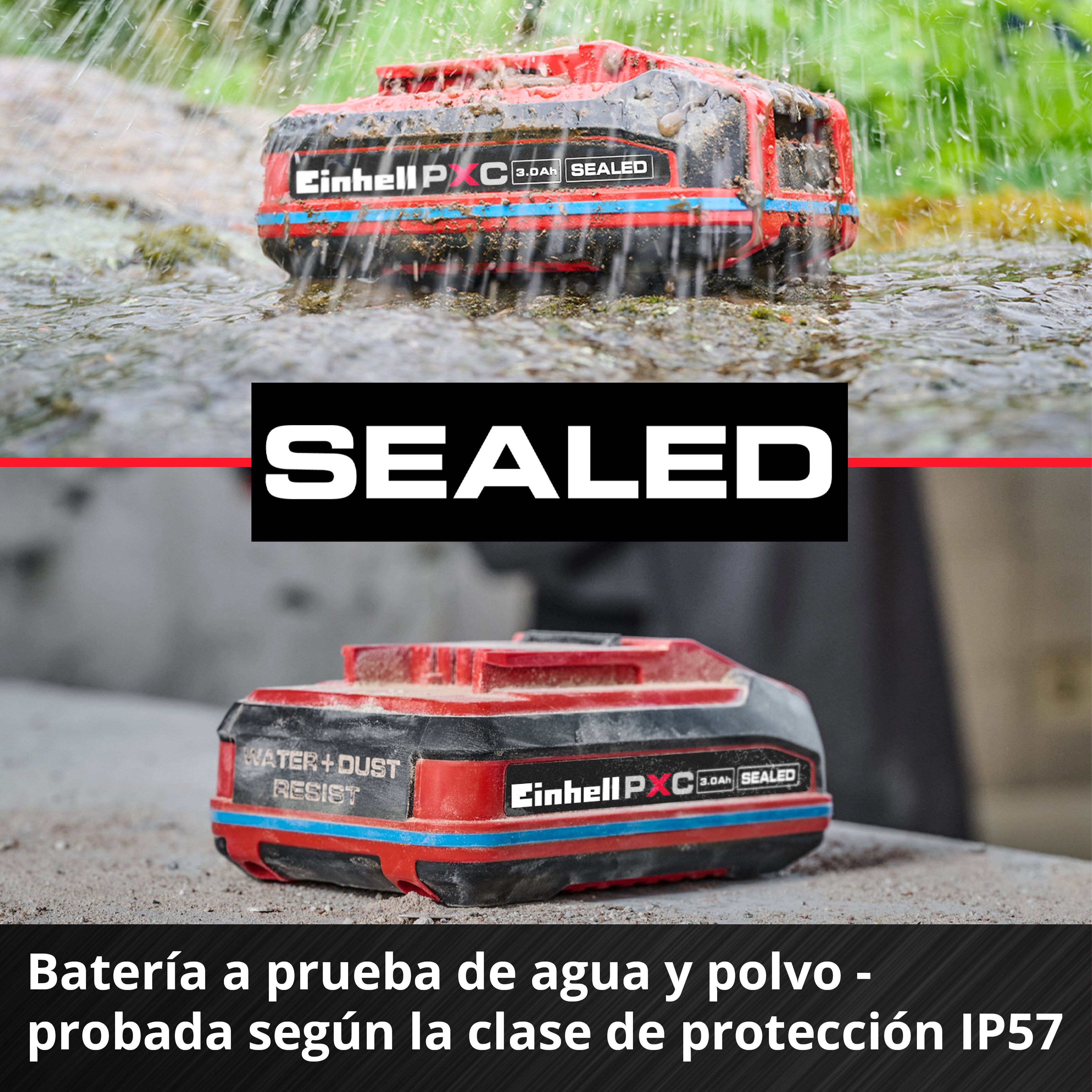 Batería 18V 3,0Ah Sealed PXC Plus 2, Battery Rojo-3