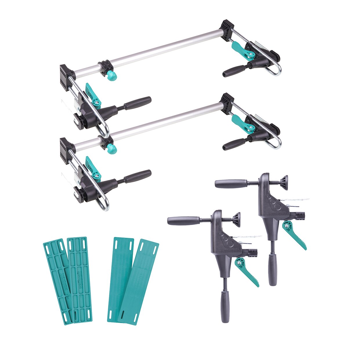 Wolfcraft – Juego Montaje Cerco Puertas Pro.