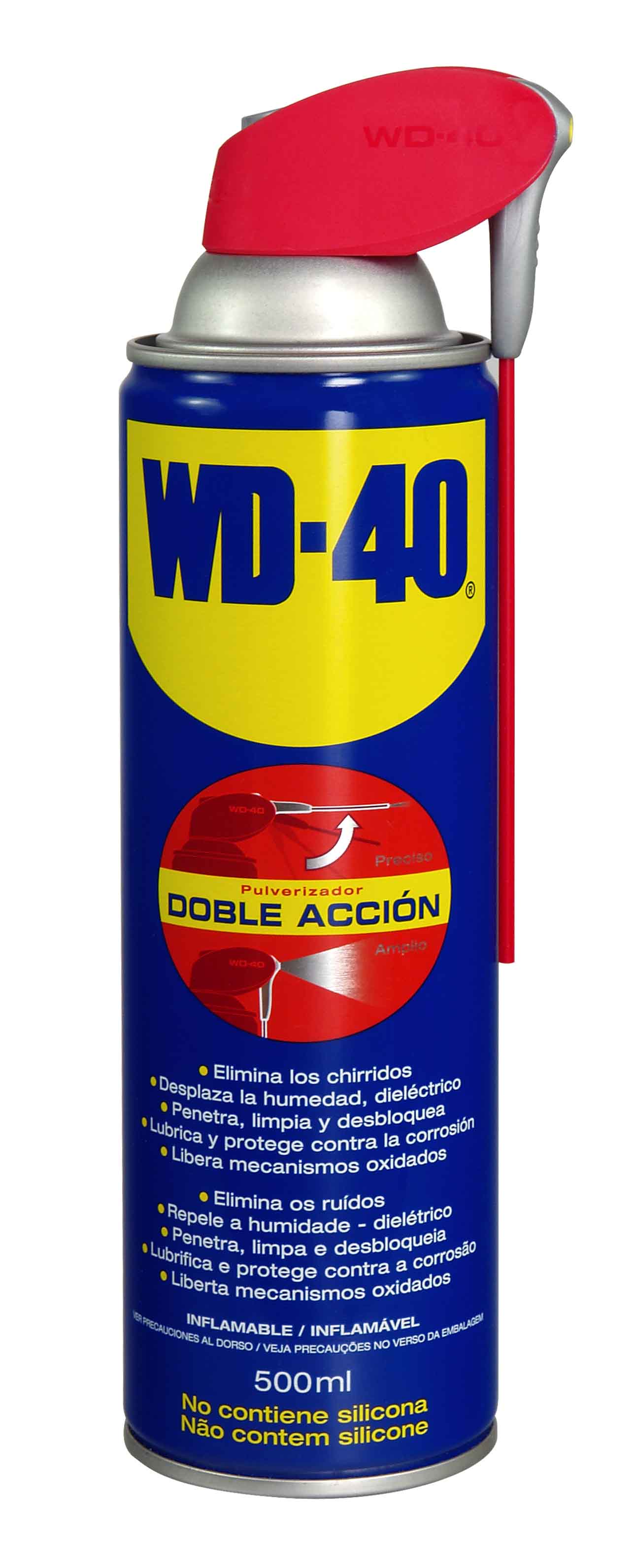 WD-40 – Aceite Multiusos Doble Acción.