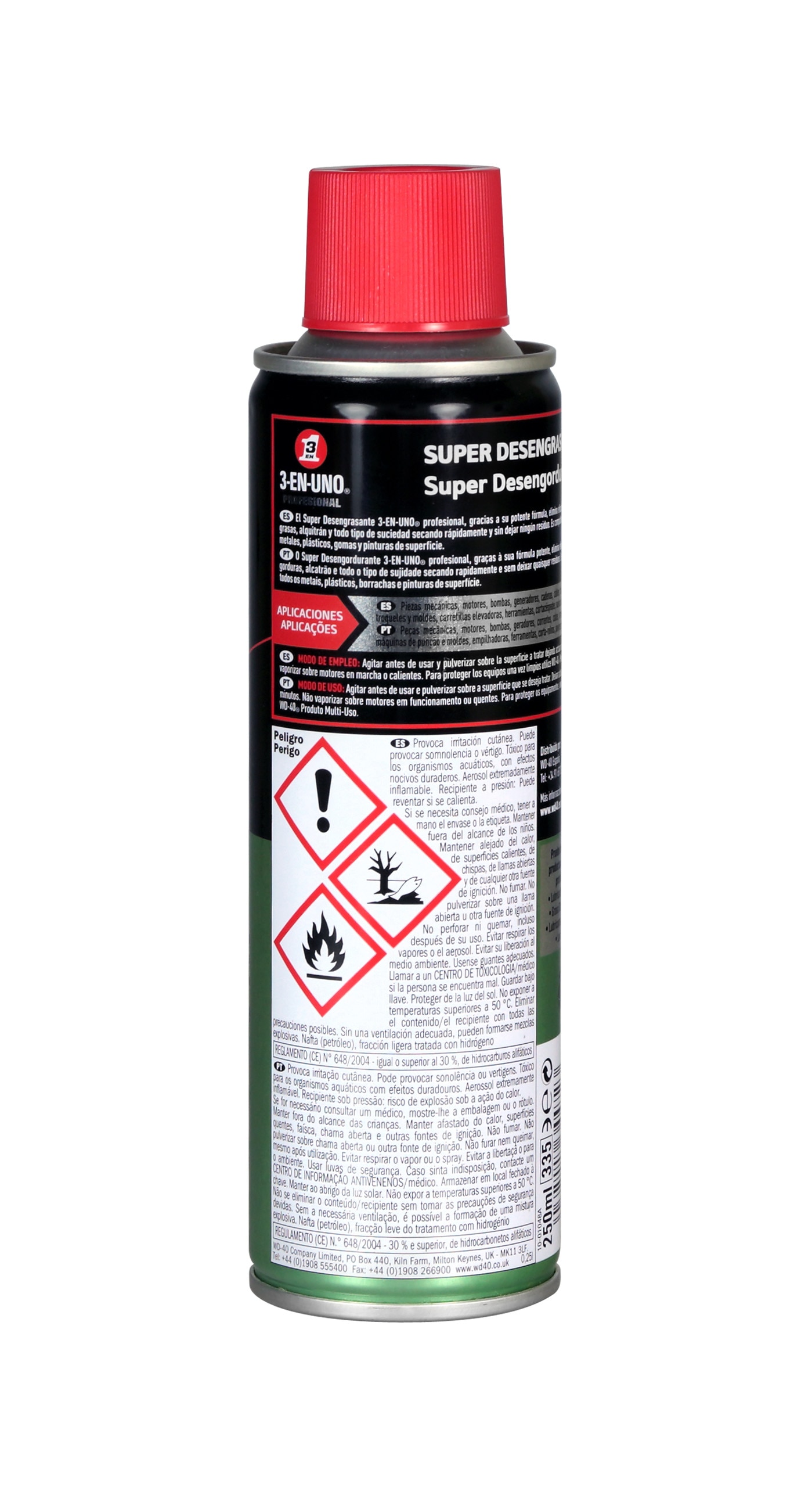 Super Desengrasante Spray 250 ml 2