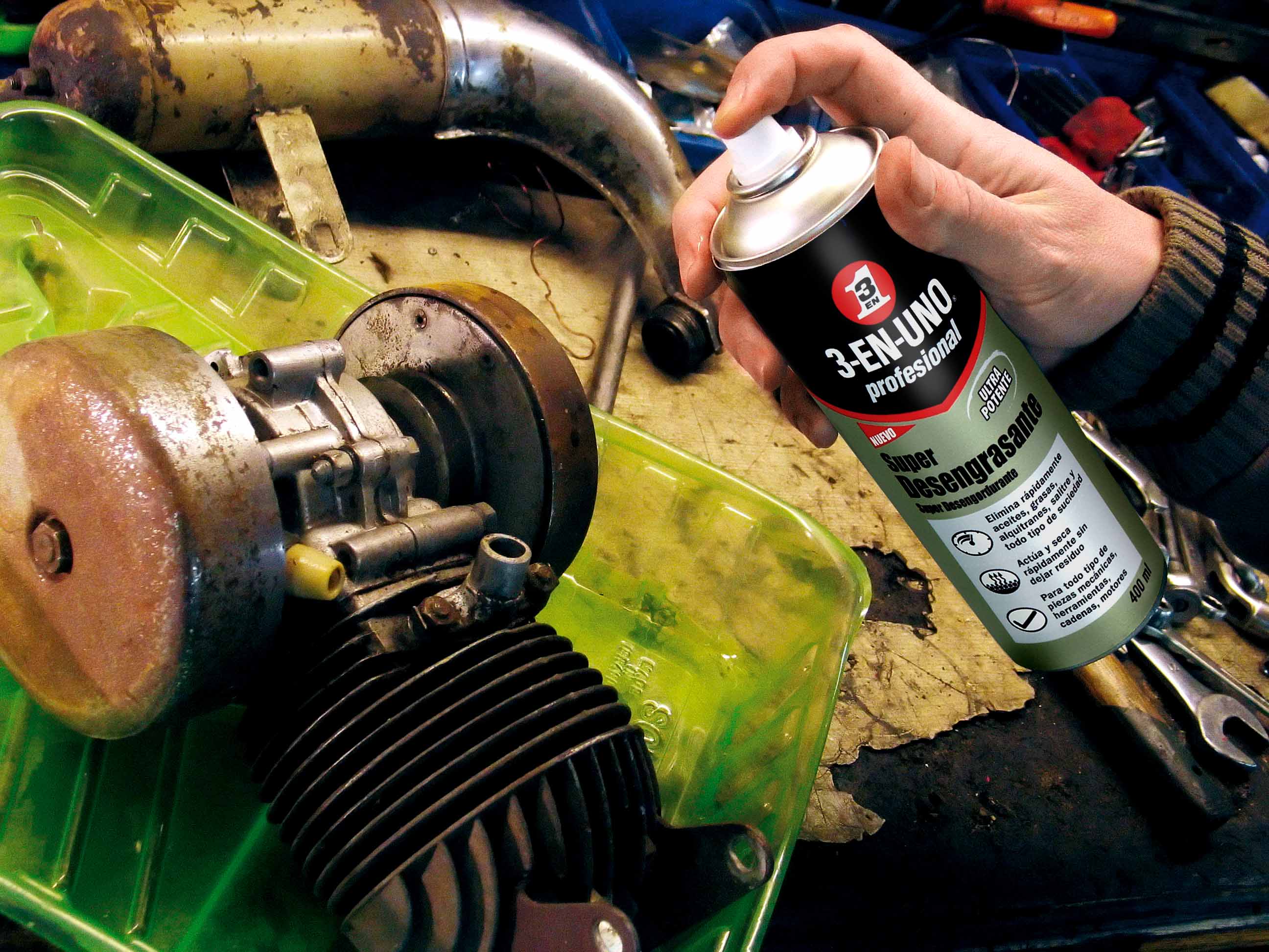 Super Desengrasante Spray 250 ml 5