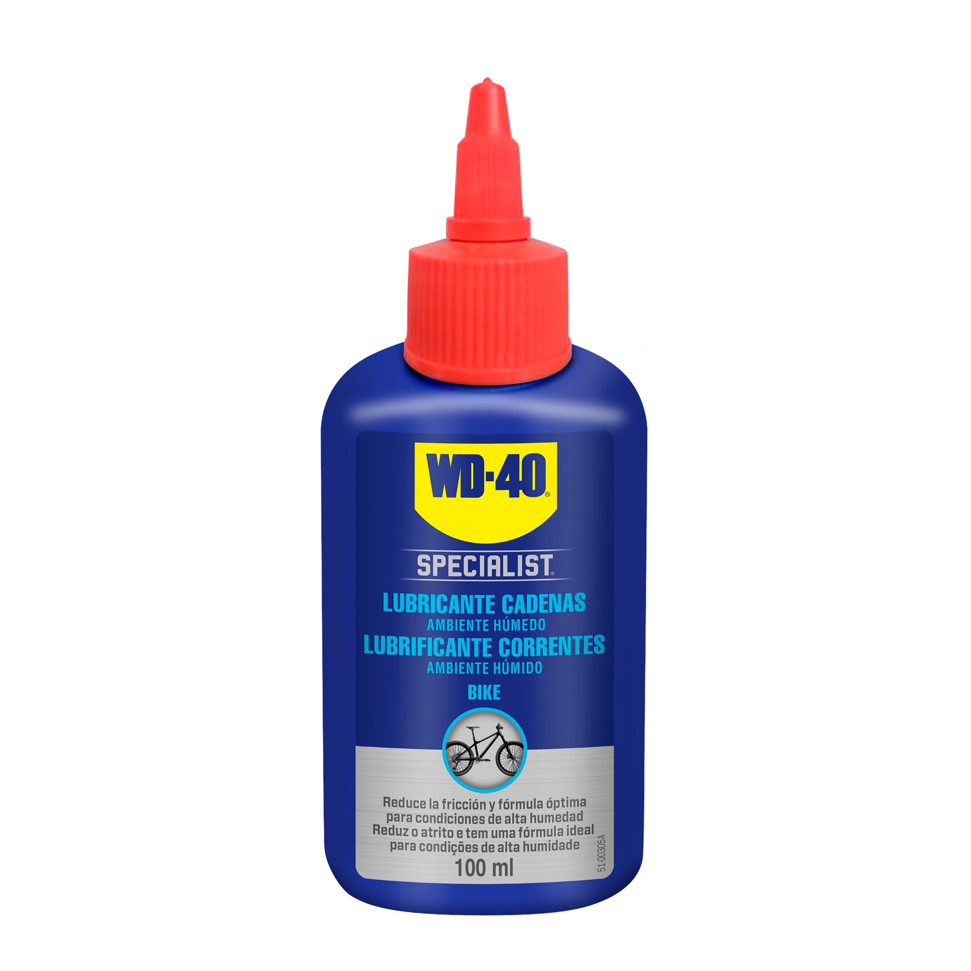 WD-40 – WD-40 Specialist BIKE lubricante cadenas ambientes húmedos.