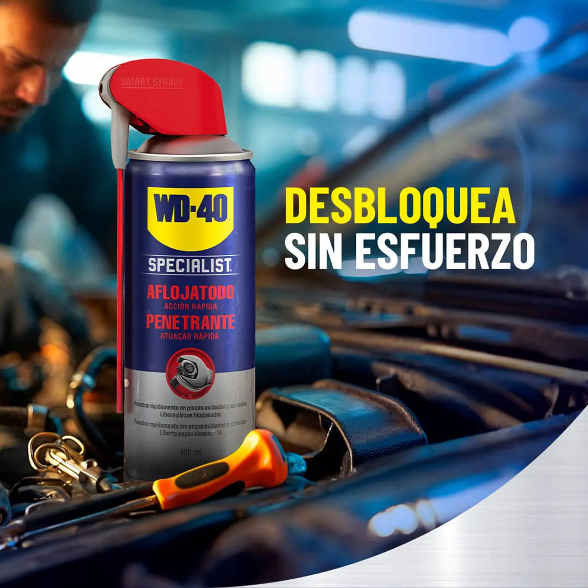 Afloja-Todo Rápida Acción Specialist 400 ml Azul-2